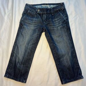 Vintage Y2K Anoname low waisted Jean Capri ☁️